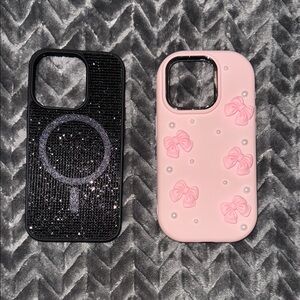 2 iphone 15 pro cases